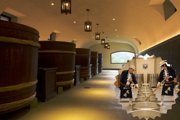 大七酒蔵の製造写真