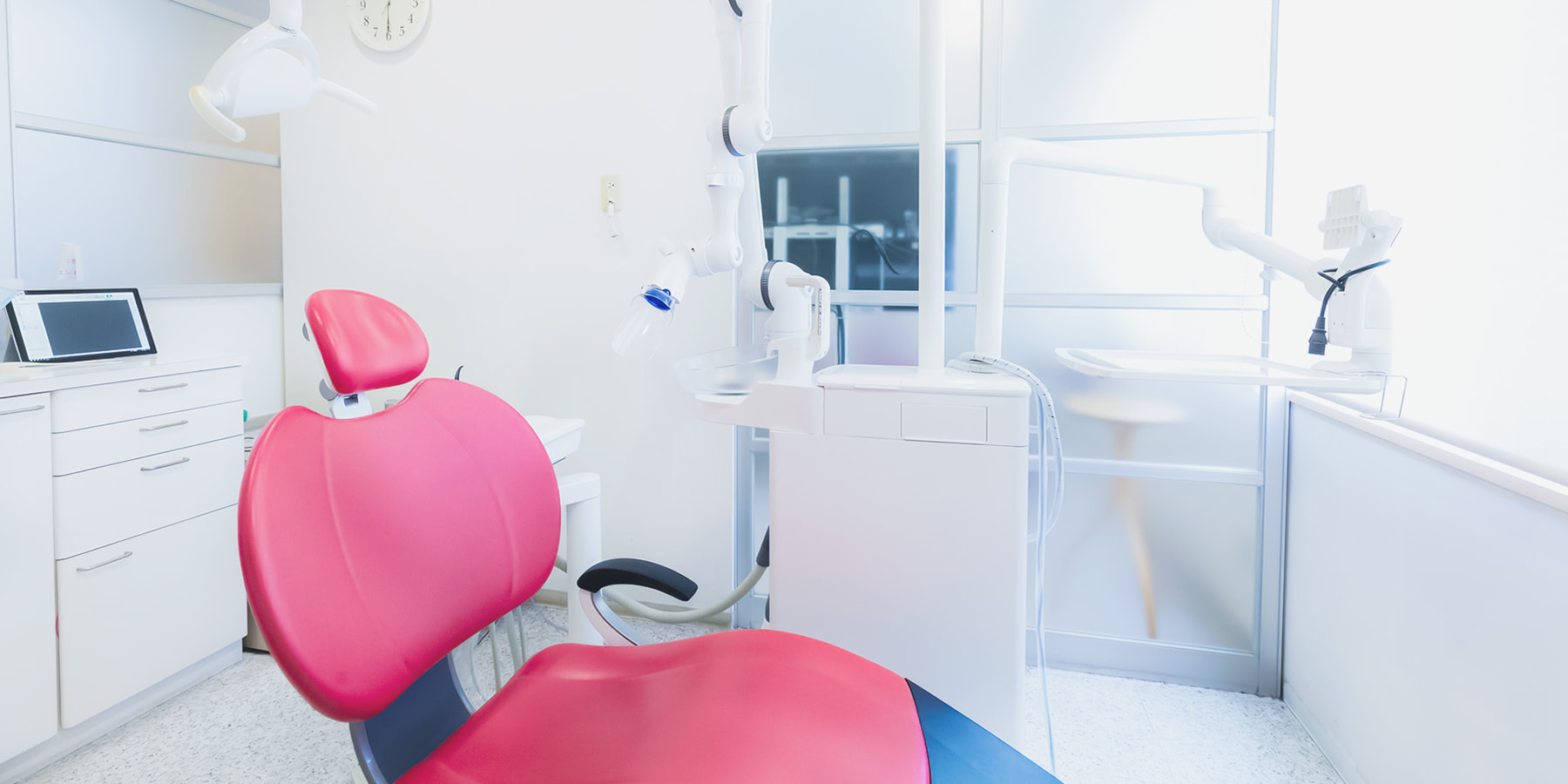 治療をする椅子の写真